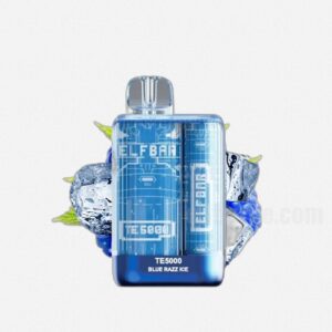 ELF BAR TE5000 Disposable 5000 bocanadas Blue Razz Ice