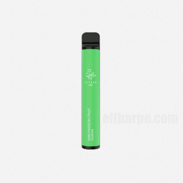 ELF BAR 600 Disposable Kiwi Passion Fruit Guava 600 bocanadas 550mAh